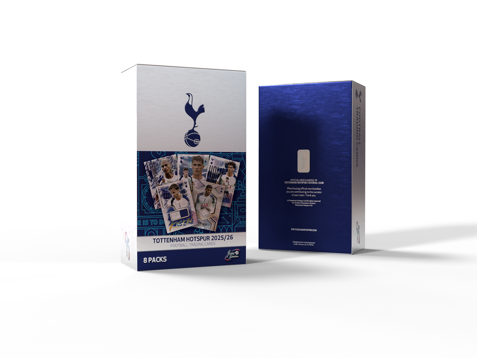 2025-26 Futera Tottenham Hotspur Soccer Fans Selection Hobby Box