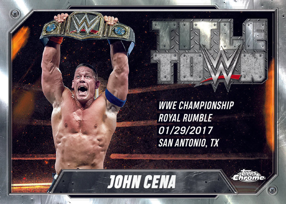 2025 Topps WWE Chrome Mega Box