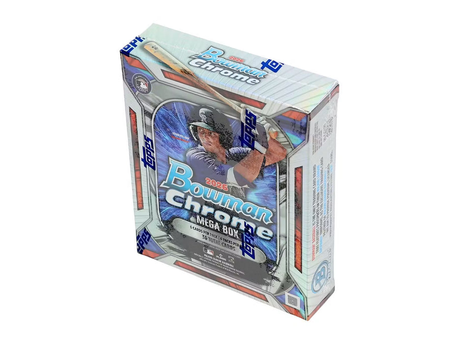2026 Bowman Chrome Baseball Mega Box