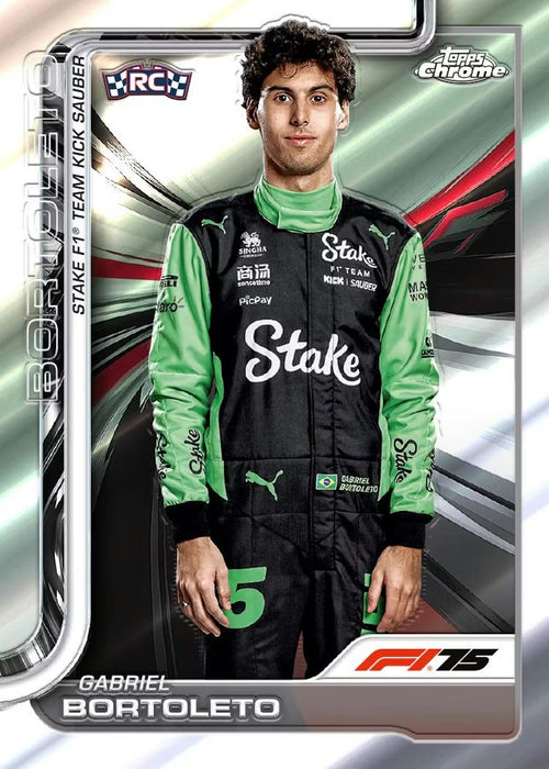 2025 Topps Chrome Formula 1 F1 Racing Blaster Value Box (Pre-Order: January 22)