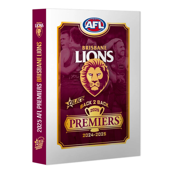 2025 AFL Brisbane Lions Premiers Limited Edition Card Set