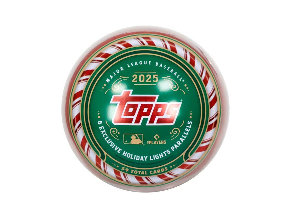 2025 Topps Holiday Baseball Tin