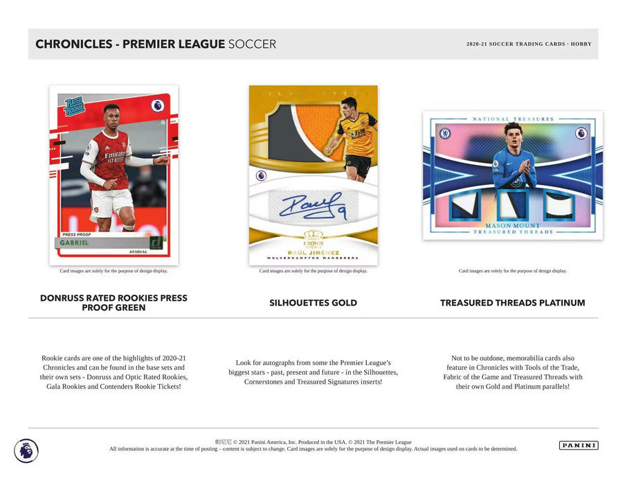2020-21 Panini Chronicles Soccer Hobby Box
