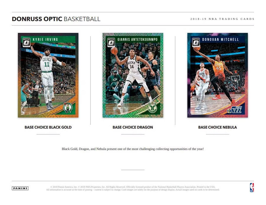 2018-19 Panini Donruss Optic Choice Basketball Hobby Box