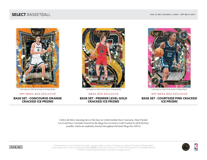 2024-25 Panini Select Basketball Mega Box