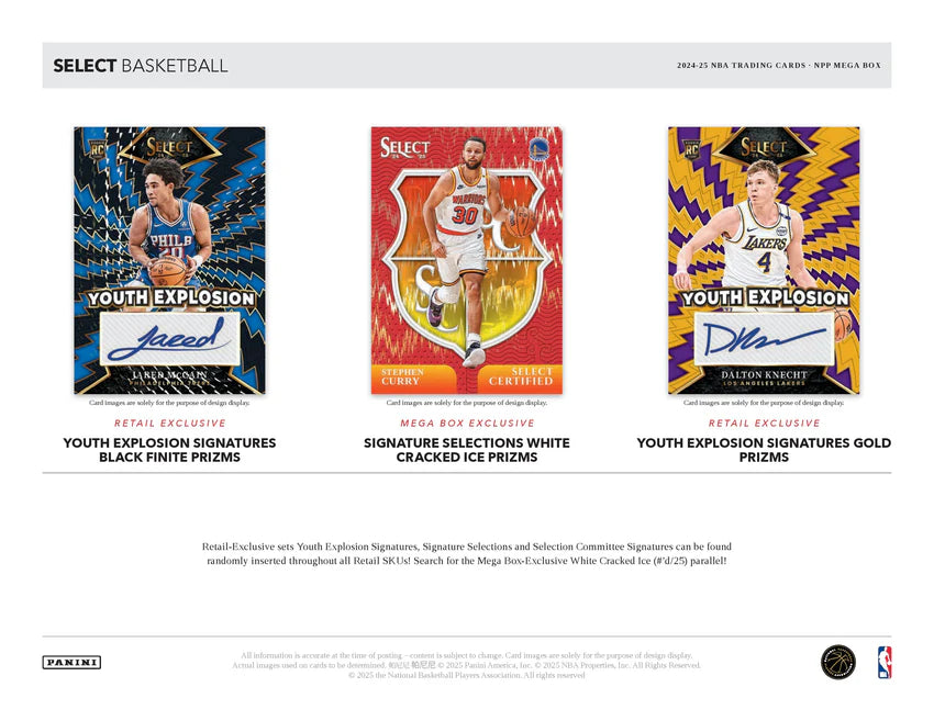 2024-25 Panini Select Basketball Mega Box