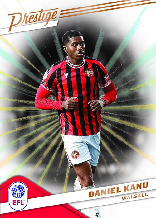 2025-26 Panini Prestige EFL Soccer Hobby Preferred Box