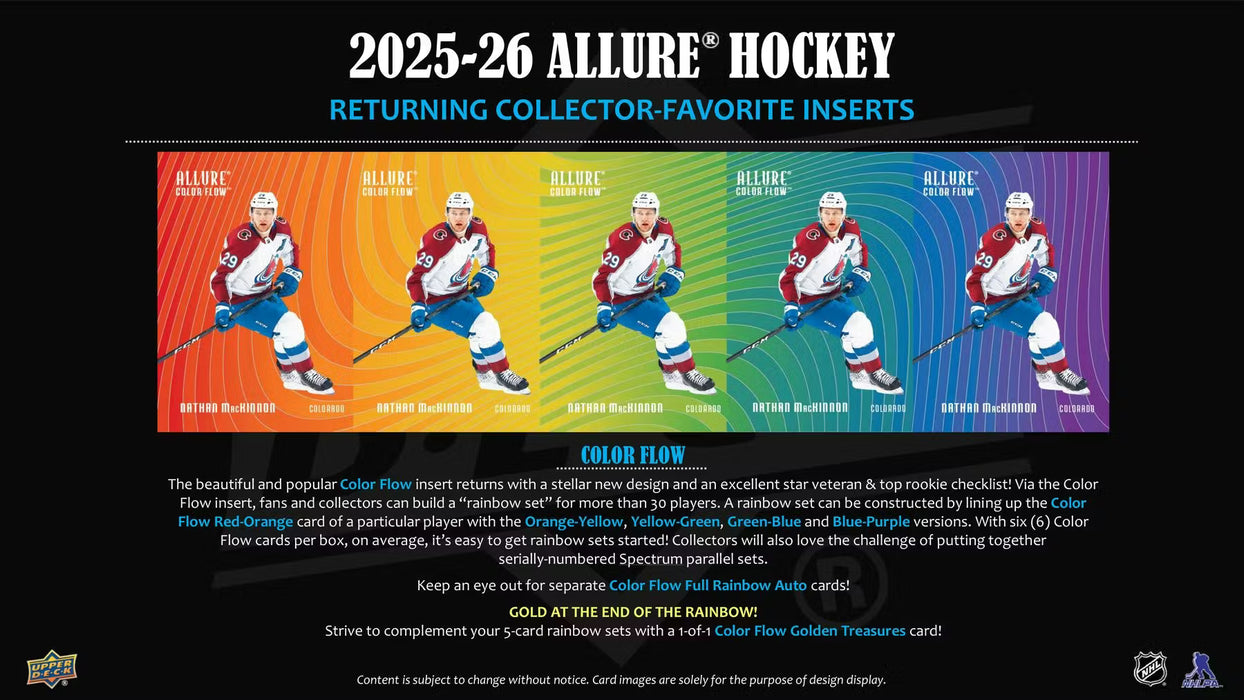 2025-26 Upper Deck Allure Hockey Hobby Box