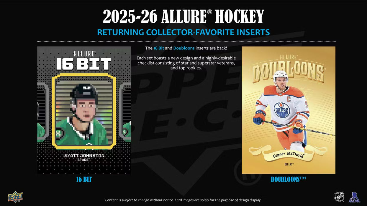 2025-26 Upper Deck Allure Hockey Hobby Box