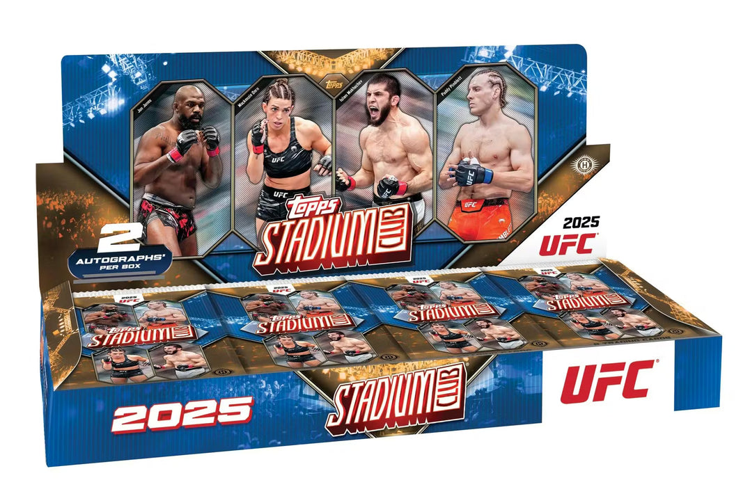 2025 Topps Stadium Club UFC Hobby Box SJAY2K Trading Cards 2025-topps-stadium-club-ufc-hobby-box-sjay2k-trading-cards
