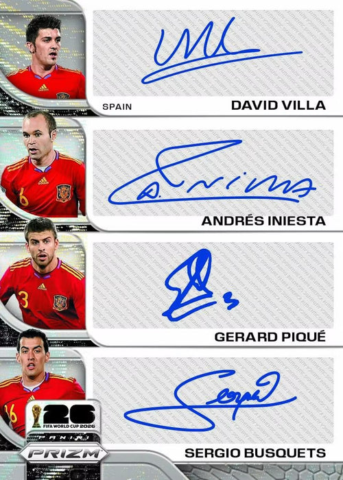 2026 Panini Prizm FIFA World Cup Soccer Hobby Mega Box