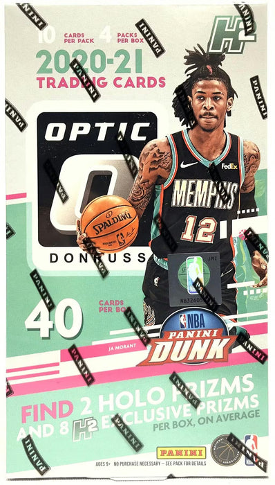 2020-21 Panini Donruss Optic Basketball H2 Hobby Hybrid Box