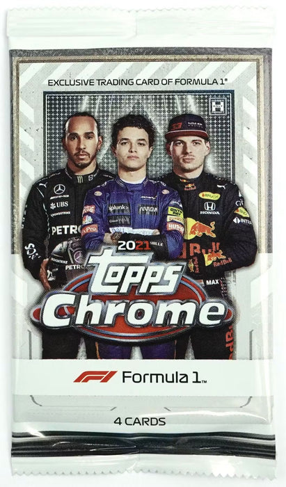 2021 Topps Formula 1 Chrome Hobby Lite Box
