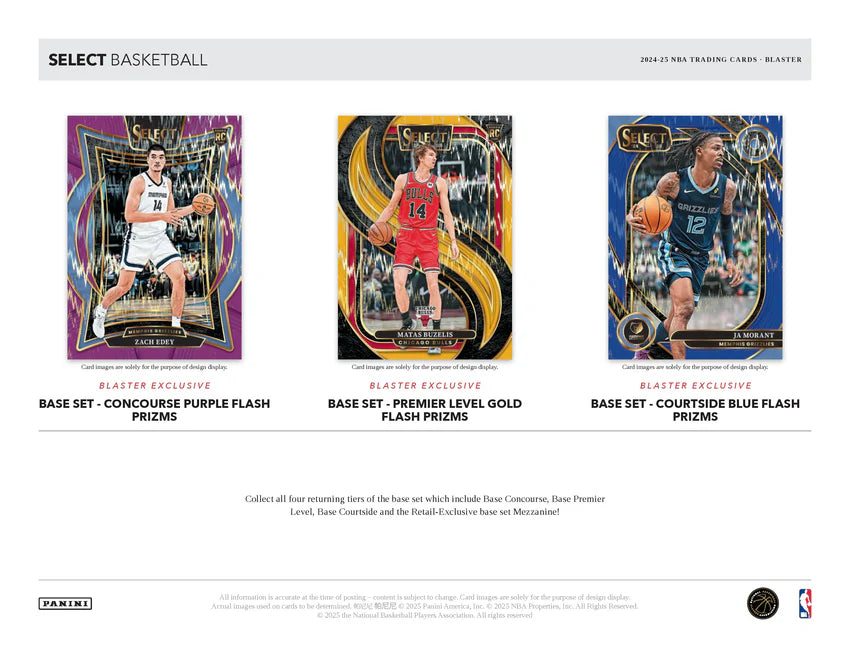 2024-25 Panini Select Basketball Blaster Box