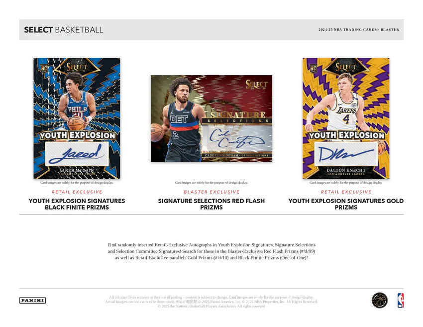 2024-25 Panini Select Basketball Blaster Box