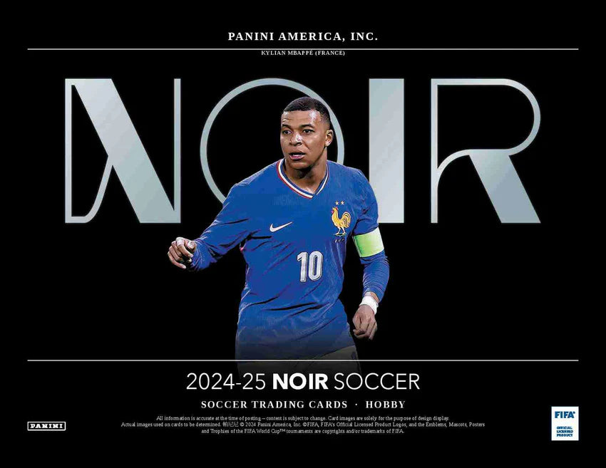 2024-25 Panini Noir Soccer Hobby Box (Pre-Order: June 28)