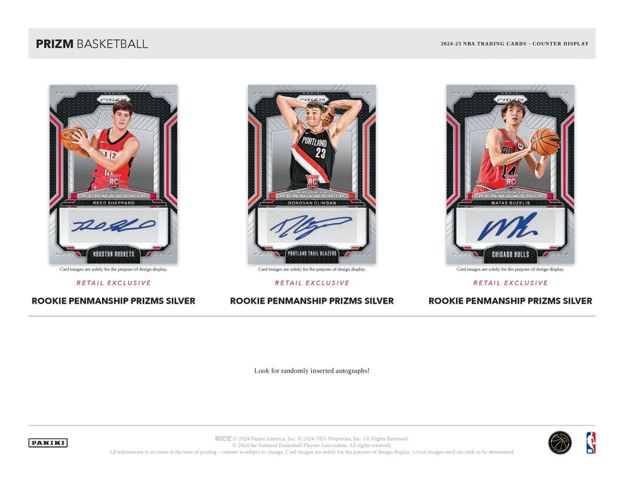 2024-25 Panini Prizm Basketball Retail Box