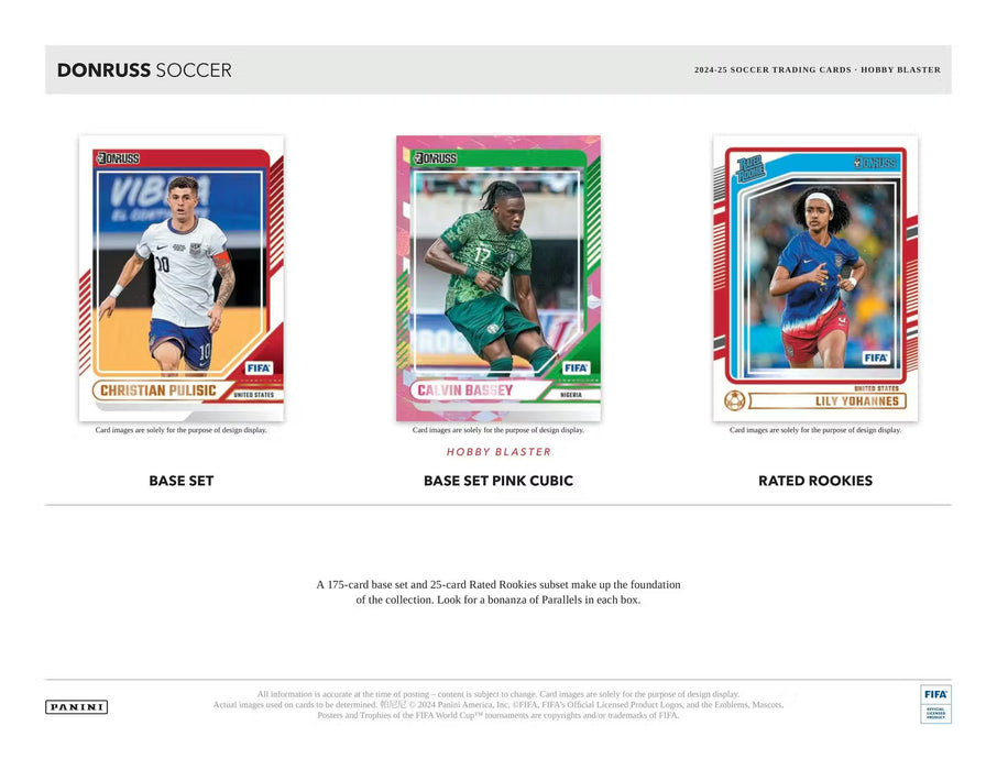 2024-25 Panini Donruss Soccer 6-Pack Hobby Blaster Box