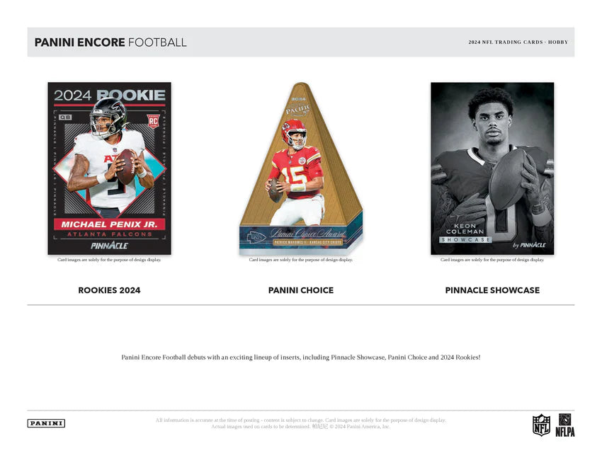 2024 Panini Encore NFL Football Hobby Box (Pre-order: March 27)
