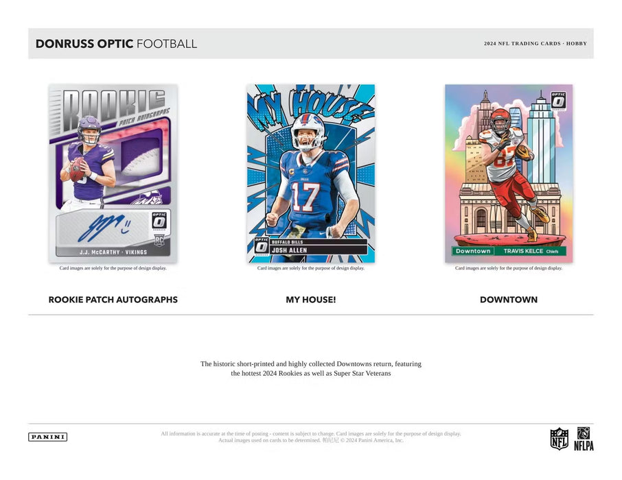 2024 Panini Donruss Optic Football Hobby Box