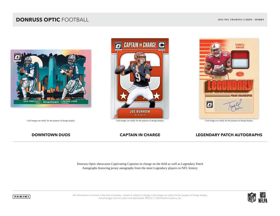 2024 Panini Donruss Optic Football Hobby Box