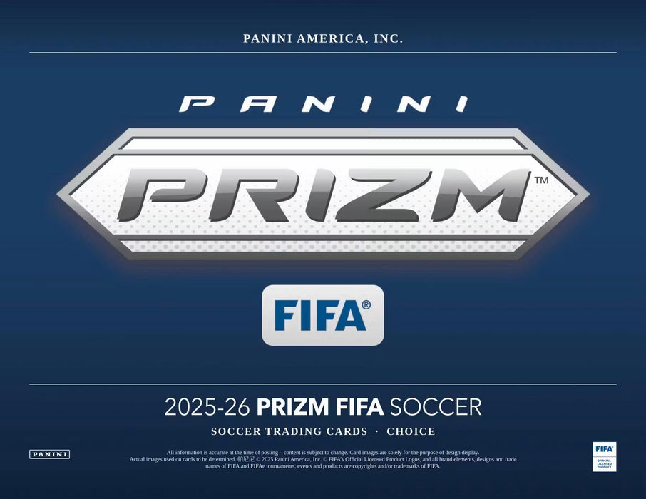2025-26 Panini Prizm FIFA Soccer Choice Box
