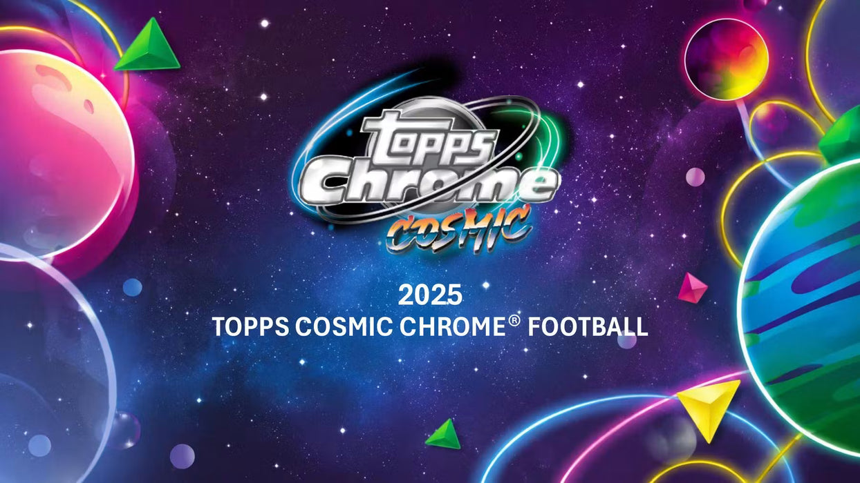 2025 Topps Cosmic Chrome Football NFL Hobby Box