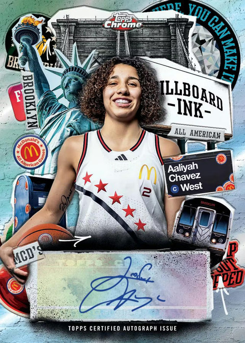 2025 Topps Chrome McDonald’s All-American Basketball Hobby Box
