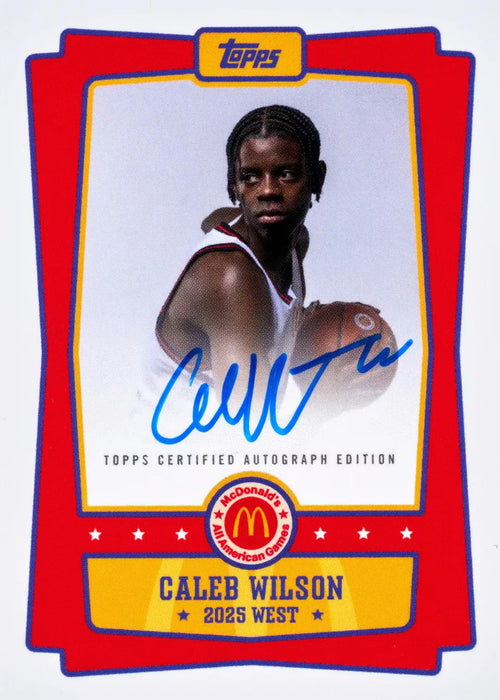 2025 Topps Chrome McDonald’s All-American Basketball Hobby Box