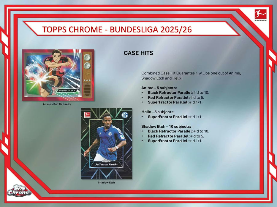 2025-26 Topps Chrome Bundesliga Hobby Box