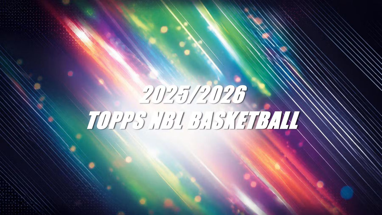 2025-26 Topps NBL Basketball Hobby Box