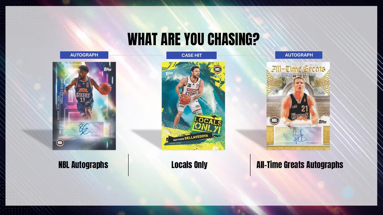 2025-26 Topps NBL Basketball Hobby Box