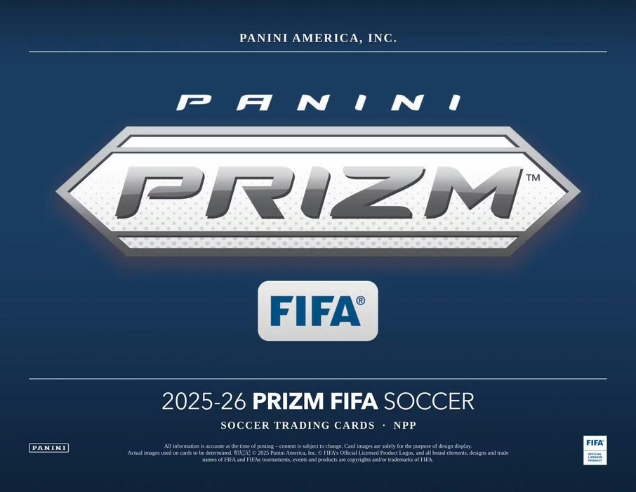 2025-26 Panini Prizm FIFA Soccer 24-Pack Retail Box