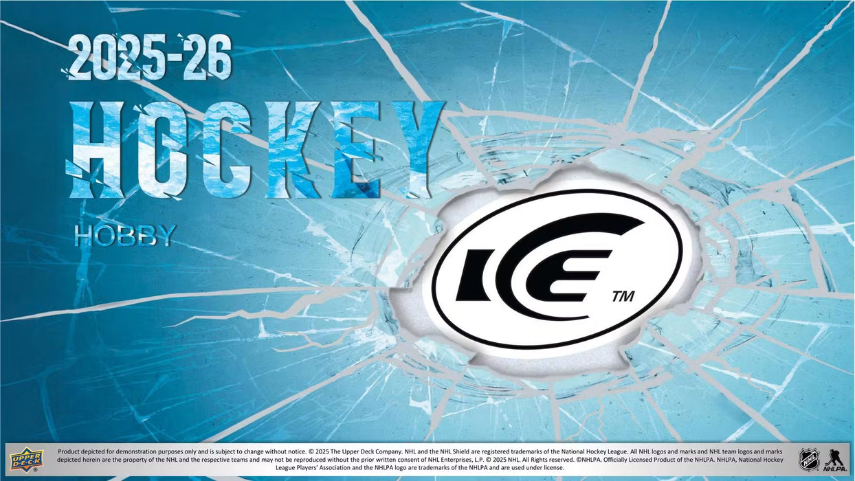 2025-26 Upper Deck Ice Hockey Hobby Box