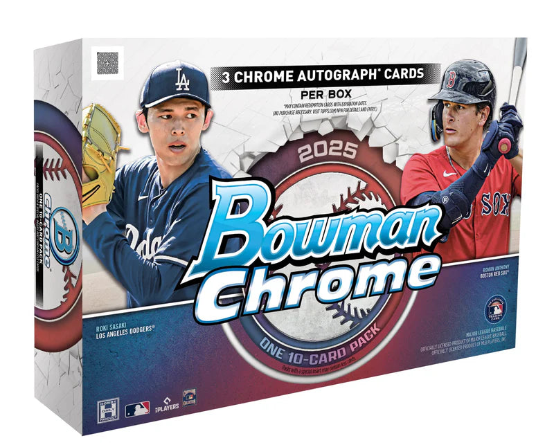 2025 Bowman Chrome Baseball Breaker Delight Box