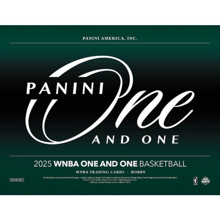 2025 Panini One & One WNBA Basketball Hobby Box (Pre-order: March 17)