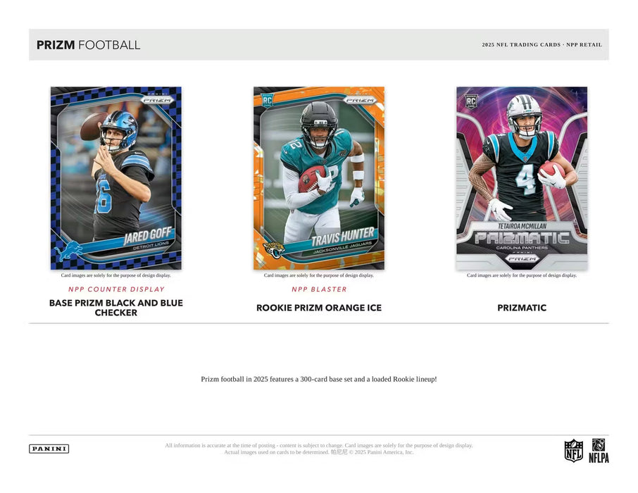 2025 Panini Prizm Football Jumbo Value 12-Pack Box