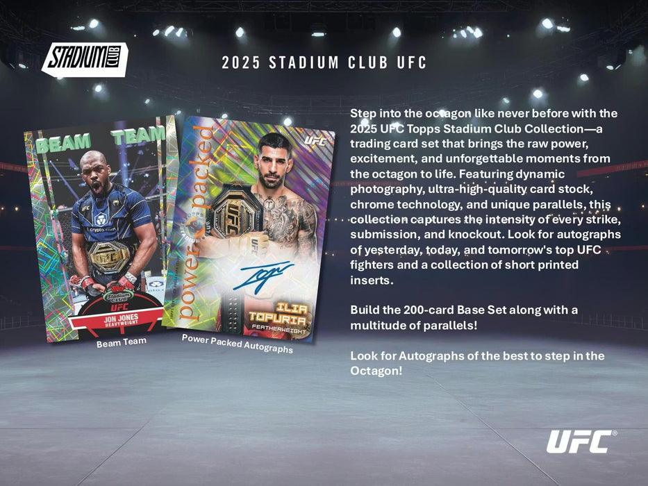 2025 Topps UFC Stadium Club Mega Box