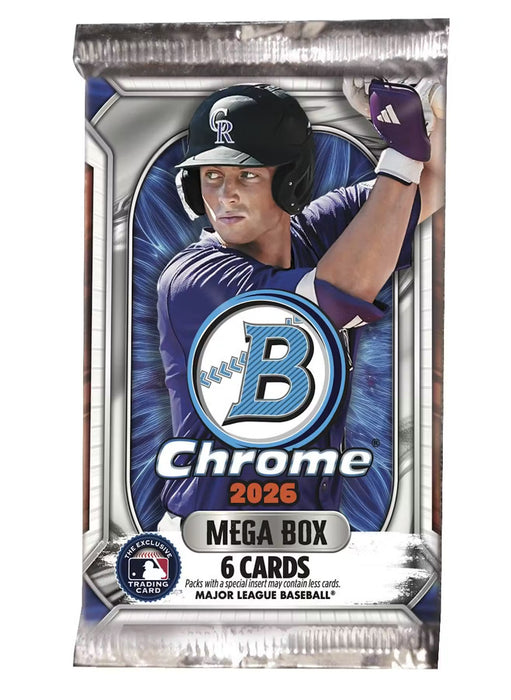 2026 Bowman Chrome Baseball Mega Box