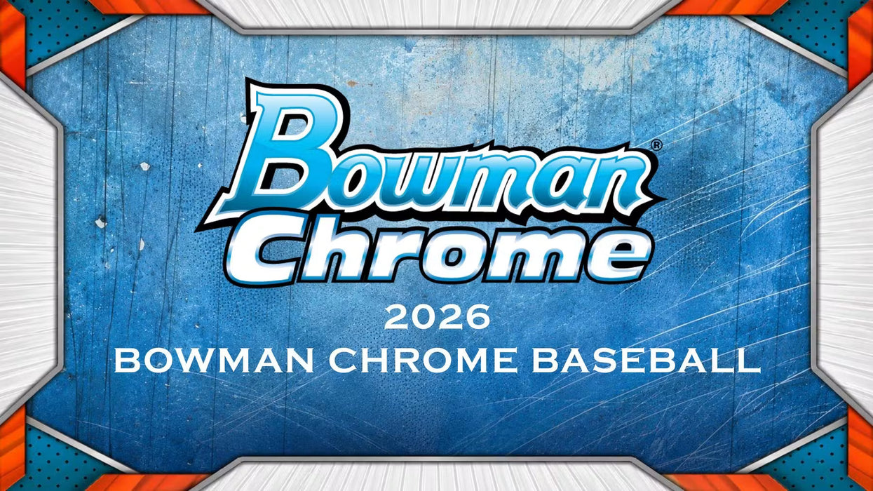 2026 Bowman Chrome Baseball Mega Box