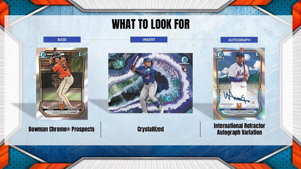 2026 Bowman Chrome Baseball Mega Box