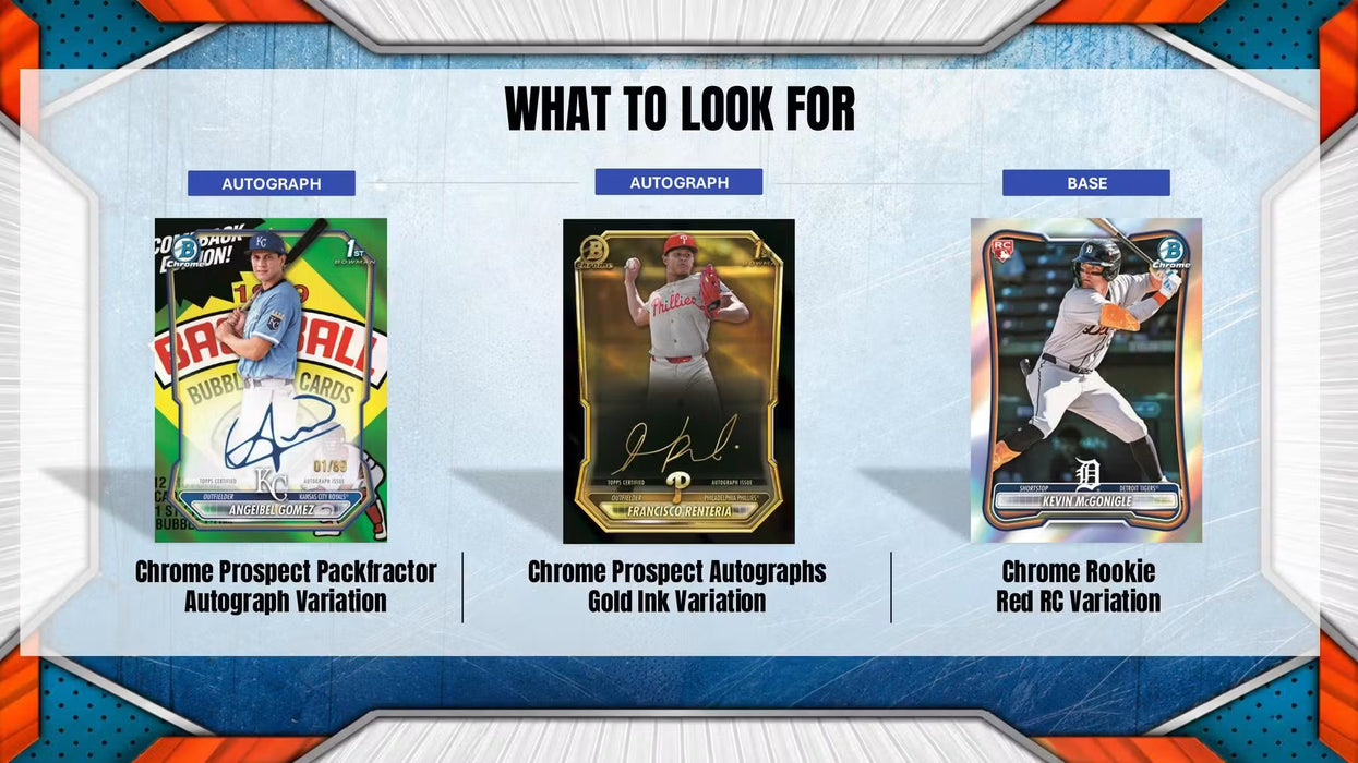 2026 Bowman Chrome Baseball Mega Box