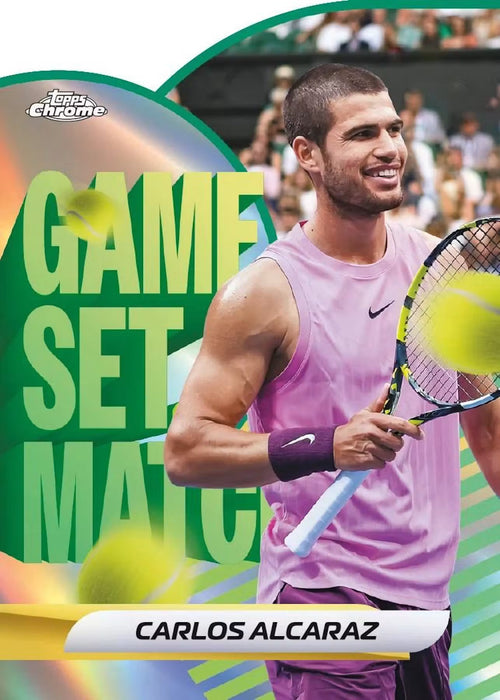 2026 Topps Chrome Tennis Breaker's Delight Box (Pre-Order: September 30)