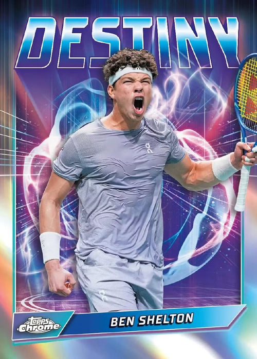 2026 Topps Chrome Tennis Breaker's Delight Box (Pre-Order: September 30)