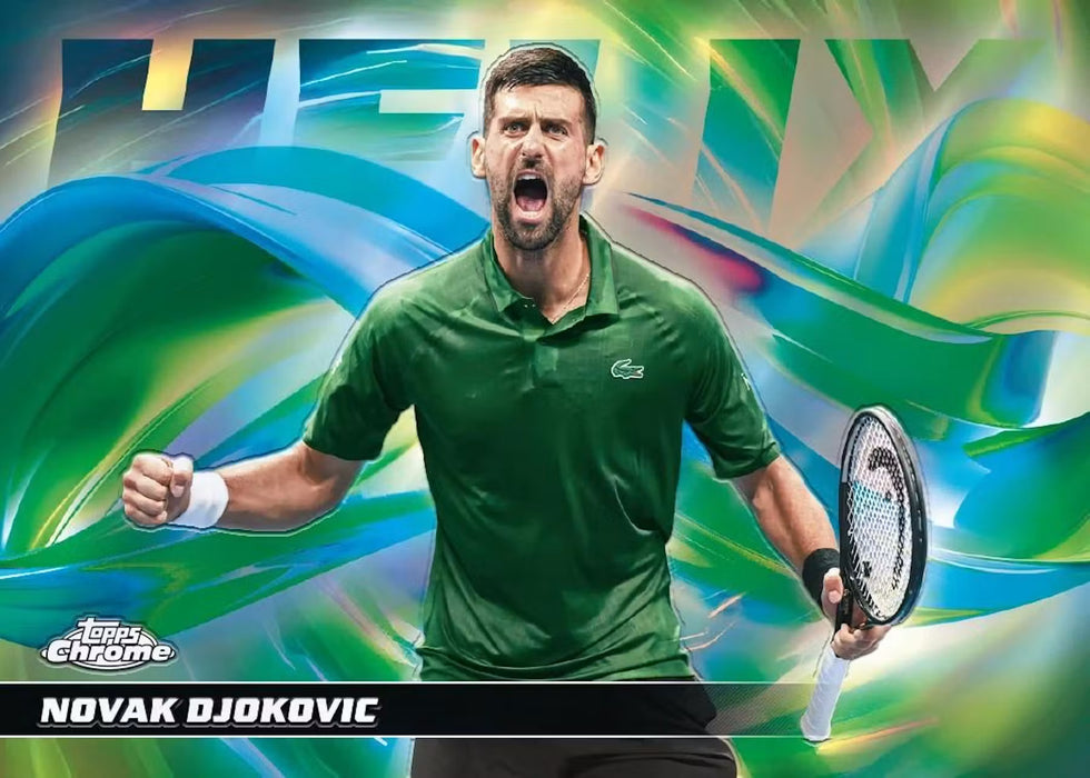 2026 Topps Chrome Tennis Breaker's Delight Box (Pre-Order: September 30)
