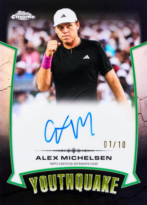 2026 Topps Chrome Tennis Breaker's Delight Box (Pre-Order: September 30)