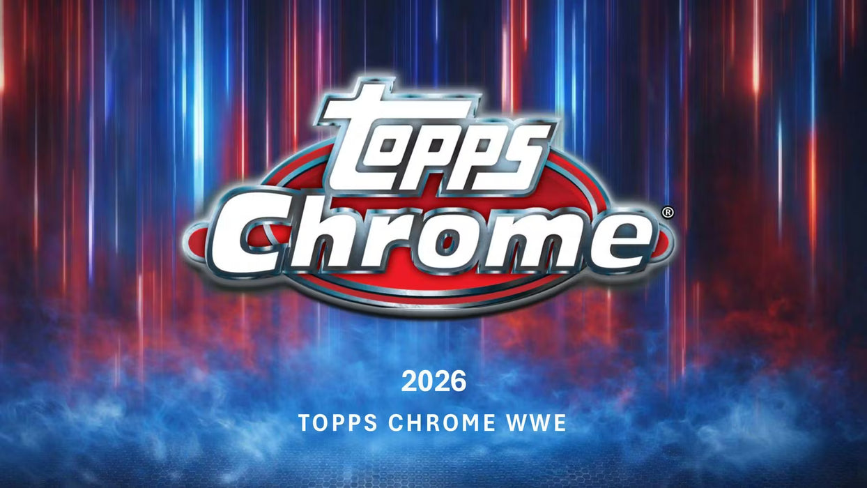 2026 Topps Chrome WWE Wrestling Mega Box (Pre-Order : April 10)