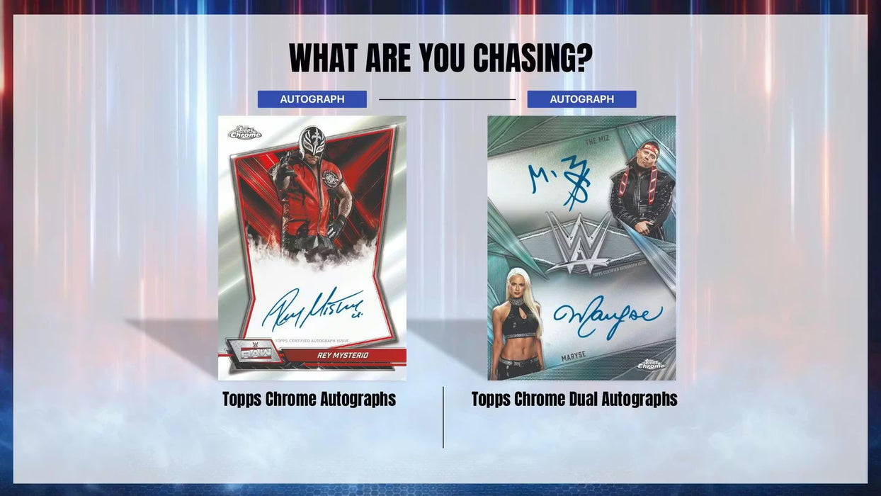 2026 Topps Chrome WWE Wrestling Delight Box