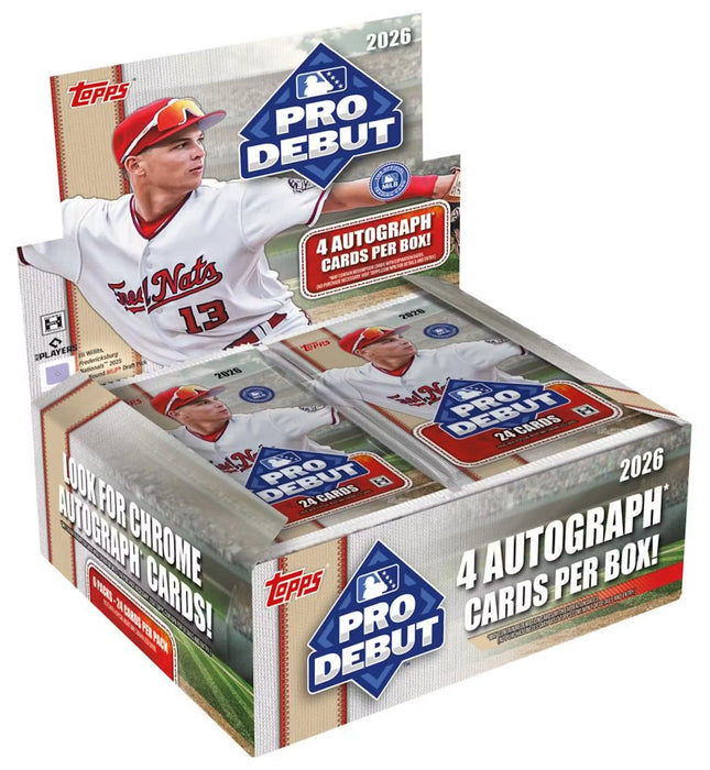 2026 Topps Pro Debut Baseball Hobby Box (Pre-order: November 18 / 4pm)