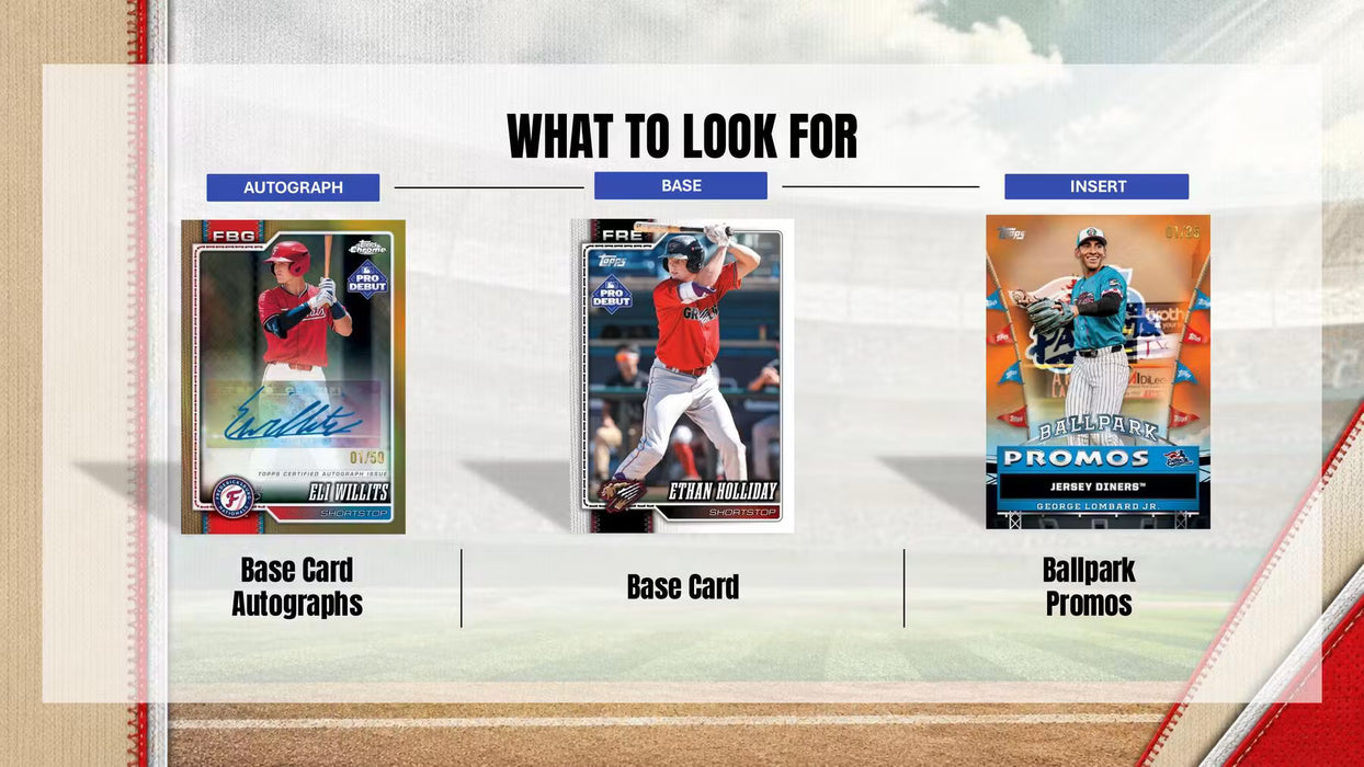 2026 Topps Pro Debut Baseball Hobby Box (Pre-order: November 18 / 4pm)